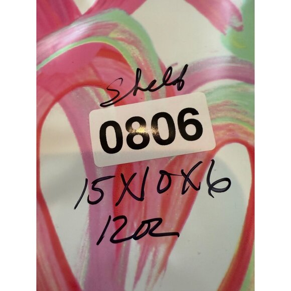 The Petting Zoo Plush Hedgehog With Red Heart & Ribbon - Picture 9 of 9